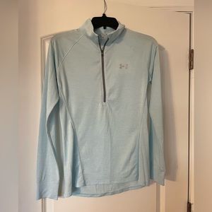 Light blue UnderArmor Quarterzip